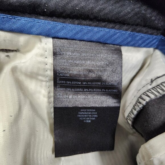 Volcom Shorts Mens 34 Corp Class Stretch Chino Modern Fit Casual 18.25" Waist - Picture 15 of 16